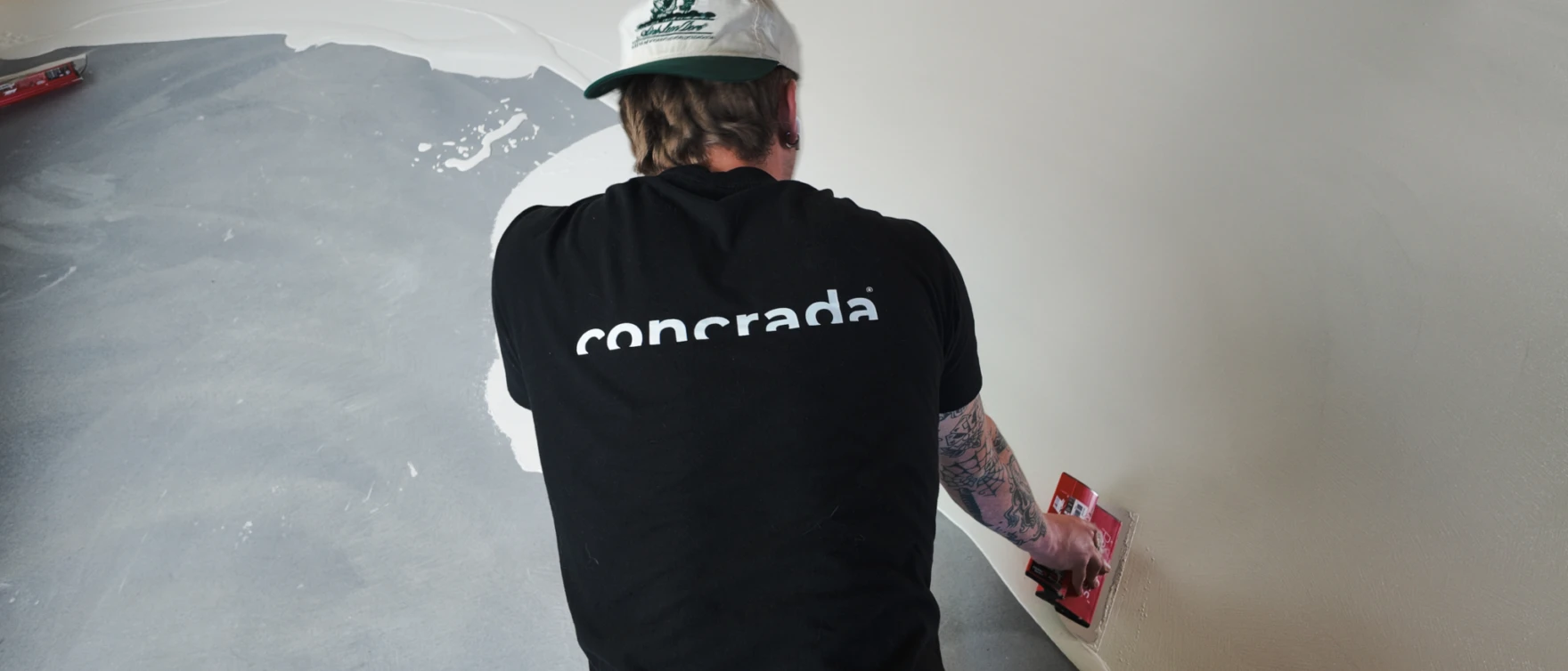 Concrada Applying